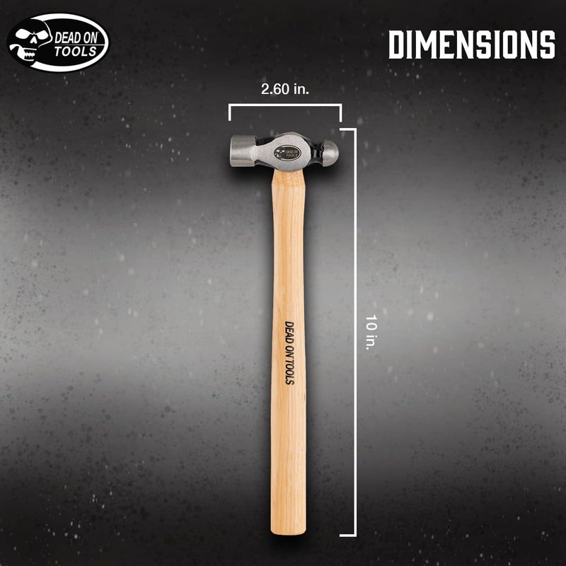 Dead On Tools-4oz Smooth Face Ball Peen Hammer,(DOHBP4S10) - Image 3